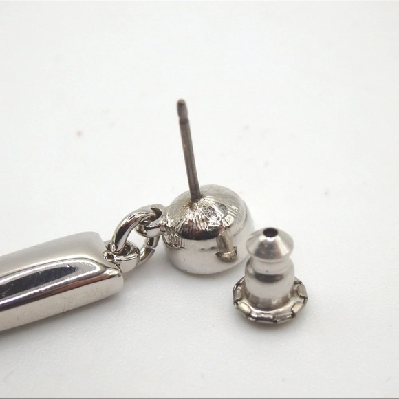 Swarovski Silver and Crystal Drop Earrings - Picture 8 of 8